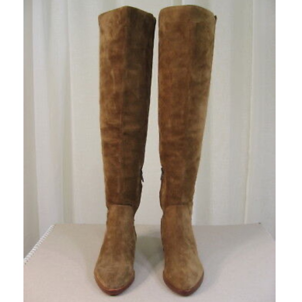 Ash Vintage Knee Boots- Leather sole and upper